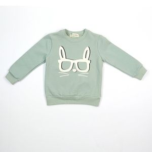 LITTLE BOYS FUNKY CAT SWEATER